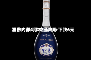 酒价内参4月29日费用发布：洋河梦之蓝M6+下跌6元