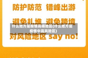 什么地方是疫情高峰地区(什么地方是疫情中高风险区)