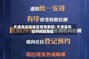 天津高风险地区疫情最新/天津高风险中风险地区
