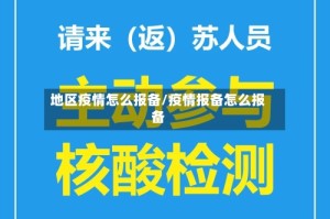 地区疫情怎么报备/疫情报备怎么报备