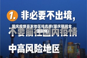 国庆疫情高发地区排名榜(国庆期间全国疫情)