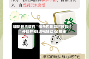 辅助挂机软件“微乐四川麻将挂软件”开挂神器{透视辅助}全揭秘