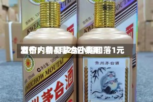 酒价内参4月29日费用发布：精品茅台小幅回落1元