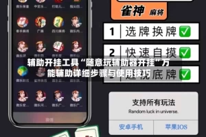 辅助开挂工具“随意玩辅助器开挂”万能辅助详细步骤与使用技巧