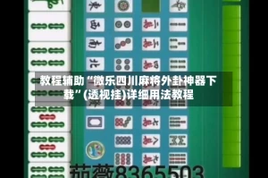 教程辅助“微乐四川麻将外卦神器下载”(透视挂)详细用法教程
