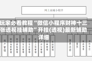 玩家必看教程“微信小程序财神十三张透视挂辅助”开挂(透视)最新辅助详细