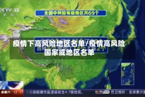 疫情下高风险地区名单/疫情高风险国家或地区名单