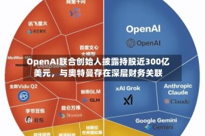 OpenAI联合创始人披露持股近300亿美元，与奥特曼存在深层财务关联