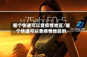 哪个快递可以查疫情地区/哪个快递可以查疫情地区的