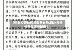 【河北疫情地区是哪些省份,河北疫情分布在哪些城市】