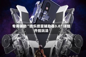 专用辅助“微乐掼蛋辅助器3.0”详细开挂玩法