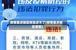 疫情重点地区核验点不了(疫情重点地区更新)