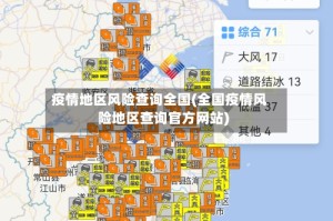 疫情地区风险查询全国(全国疫情风险地区查询官方网站)