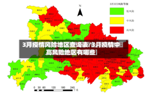 3月疫情风险地区查询表/3月疫情中高风险地区有哪些