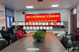 周口地区年前疫情数据表/周口地区年前疫情数据表最新