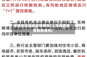 浦西地区最新疫情通报(上海浦西疫情最新通知)