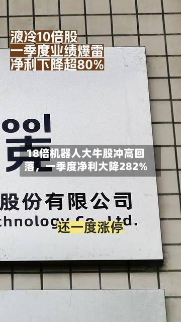 18倍机器人大牛股冲高回落，一季度净利大降282%-第1张图片