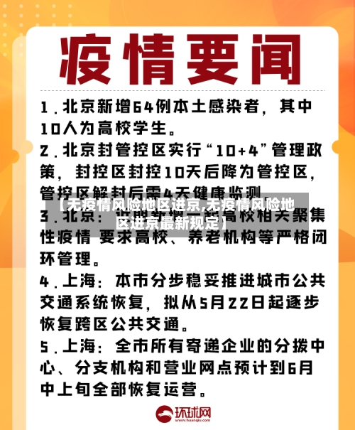 【无疫情风险地区进京,无疫情风险地区进京最新规定】-第1张图片
