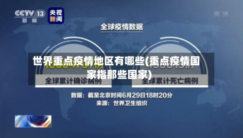 世界重点疫情地区有哪些(重点疫情国家指那些国家)-第1张图片