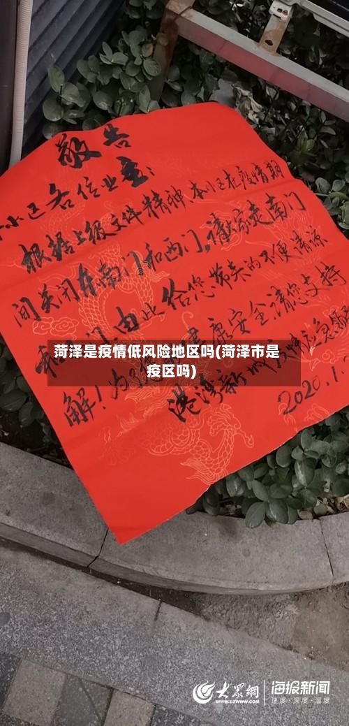 菏泽是疫情低风险地区吗(菏泽市是疫区吗)-第1张图片