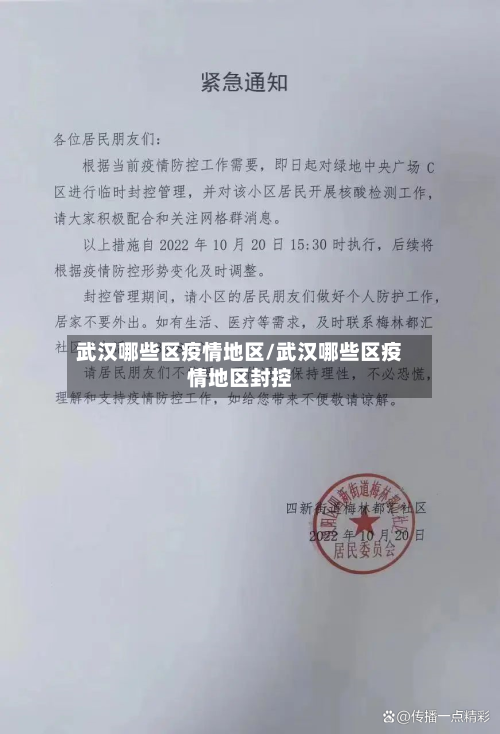武汉哪些区疫情地区/武汉哪些区疫情地区封控-第1张图片