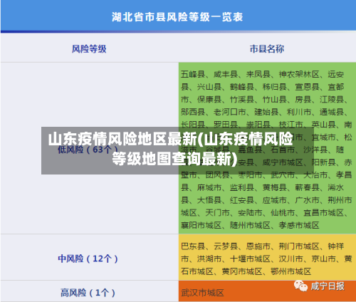 山东疫情风险地区最新(山东疫情风险等级地图查询最新)-第1张图片