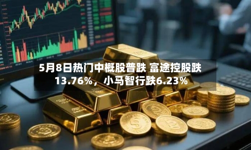 5月8日热门中概股普跌 富途控股跌13.76%	，小马智行跌6.23%-第1张图片