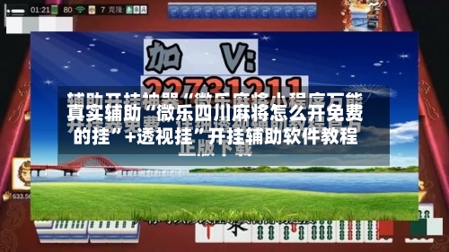 真实辅助“微乐四川麻将怎么开免费的挂	”+透视挂”开挂辅助软件教程-第1张图片