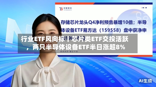行业ETF风向标丨芯片类ETF交投活跃，两只半导体设备ETF半日涨超8%-第1张图片