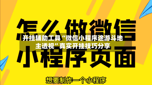 开挂辅助工具“微信小程序途游斗地主透视	”真实开挂技巧分享-第1张图片