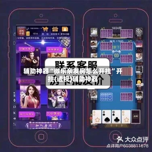 辅助神器“微乐亲友房怎么开挂	”开挂(透视)辅助神器-第1张图片