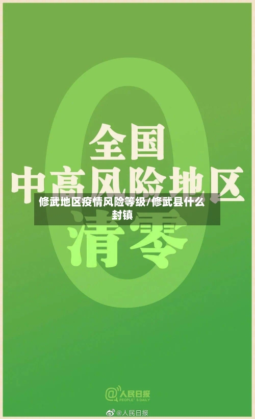 修武地区疫情风险等级/修武县什么封镇-第1张图片