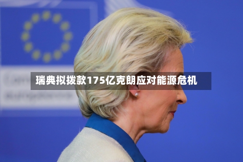 瑞典拟拨款175亿克朗应对能源危机-第1张图片