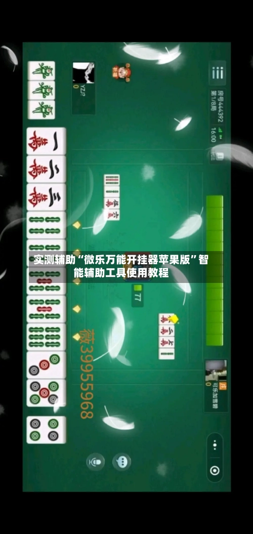 实测辅助“微乐万能开挂器苹果版”智能辅助工具使用教程-第1张图片