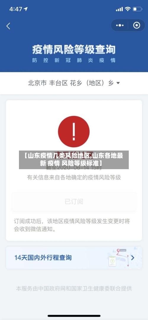 【山东疫情几类风险地区,山东各地最新 疫情 风险等级标准】-第1张图片
