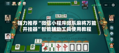 强力推荐“微信小程序微乐麻将万能开挂器	”智能辅助工具使用教程-第1张图片