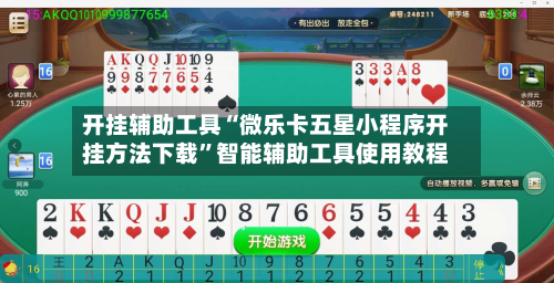 开挂辅助工具“微乐卡五星小程序开挂方法下载	”智能辅助工具使用教程-第1张图片