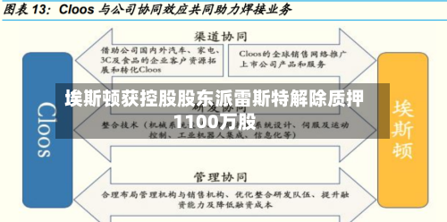 埃斯顿获控股股东派雷斯特解除质押1100万股-第1张图片