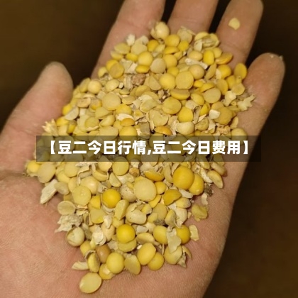 【豆二今日行情,豆二今日费用】-第1张图片