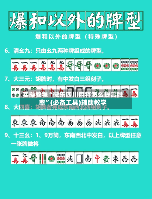 实操教程“微乐四川麻将怎么提高胜率”(必备工具)辅助教学-第1张图片