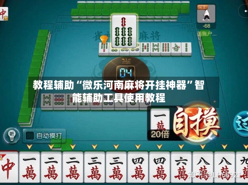 教程辅助“微乐河南麻将开挂神器”智能辅助工具使用教程-第1张图片