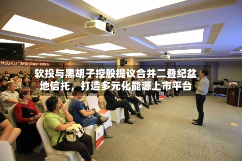 软投与黑胡子控股提议合并二叠纪盆地信托	，打造多元化能源上市平台-第1张图片