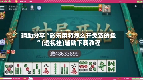 辅助分享“微乐麻将怎么开免费的挂”(透视挂)辅助下载教程-第1张图片