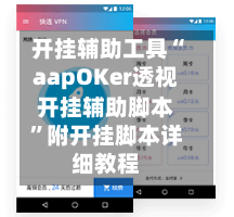 开挂辅助工具“aapOKer透视开挂辅助脚本”附开挂脚本详细教程-第1张图片