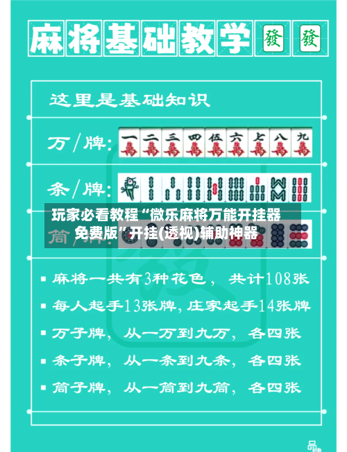 玩家必看教程“微乐麻将万能开挂器免费版”开挂(透视)辅助神器-第1张图片