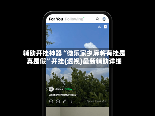 辅助开挂神器“微乐家乡麻将有挂是真是假”开挂(透视)最新辅助详细-第1张图片