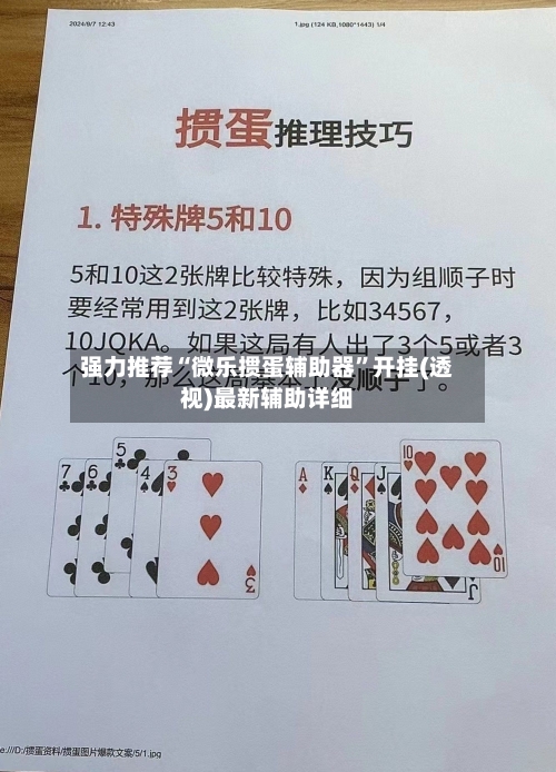 强力推荐“微乐掼蛋辅助器”开挂(透视)最新辅助详细-第1张图片