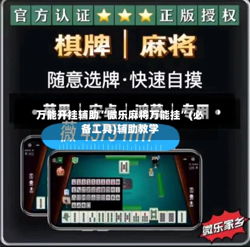 万能开挂辅助“微乐麻将万能挂”(必备工具)辅助教学-第1张图片
