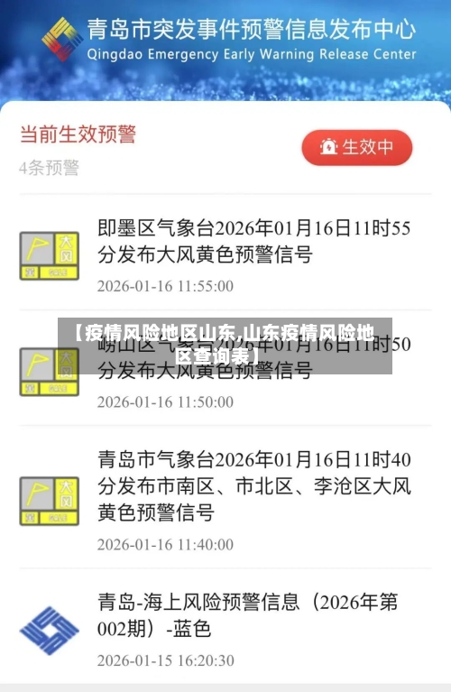 【疫情风险地区山东,山东疫情风险地区查询表】-第1张图片