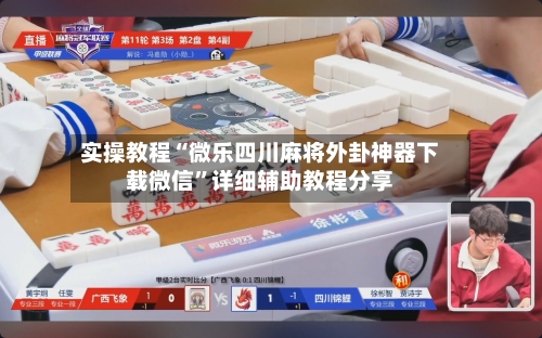 实操教程“微乐四川麻将外卦神器下载微信”详细辅助教程分享-第1张图片